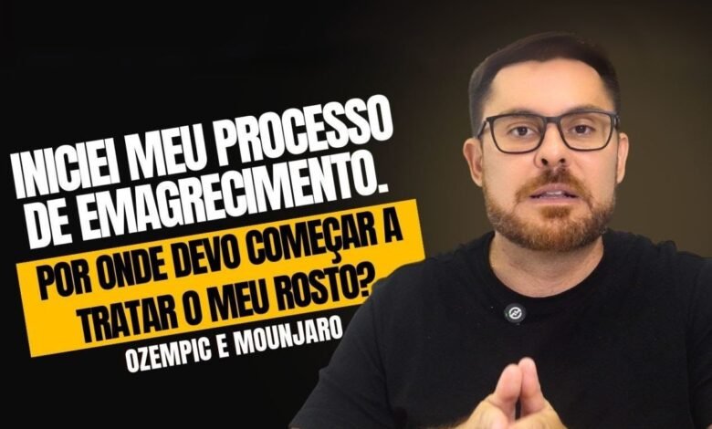 Emagreci com Ozempic/Mounjaro: como transformar o rosto sem perder a juventude