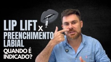 Lip lift x preenchimento labial: diferenças e quando indicar cada um